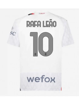 Moški Nogometna dresi replika AC Milan Rafael Leao #10 Gostujoči 2023-24 Kratek rokav